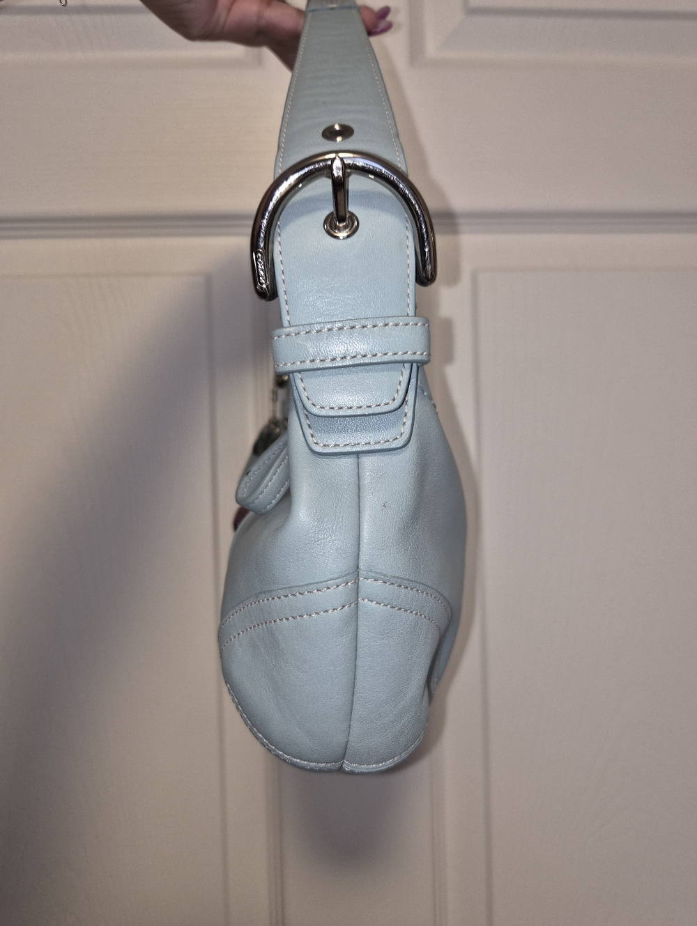 Vintage 2004 Coach Soho Mini Hobo Shoulder Bag 9541 - Picture 4 of 12